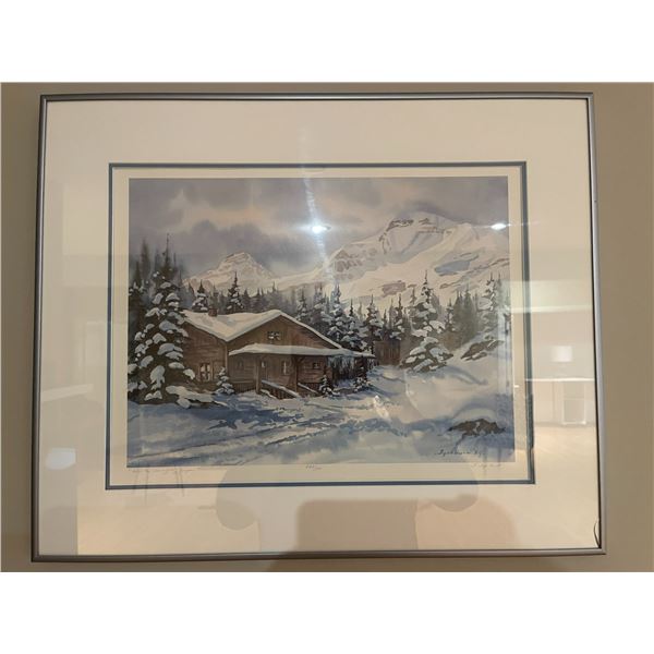 "Winter Magic Jasper"  Limited Edition Print Fanney Bunnik born in Holland