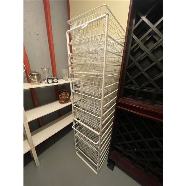 Metal Racking System with Multilevel Storage Racks