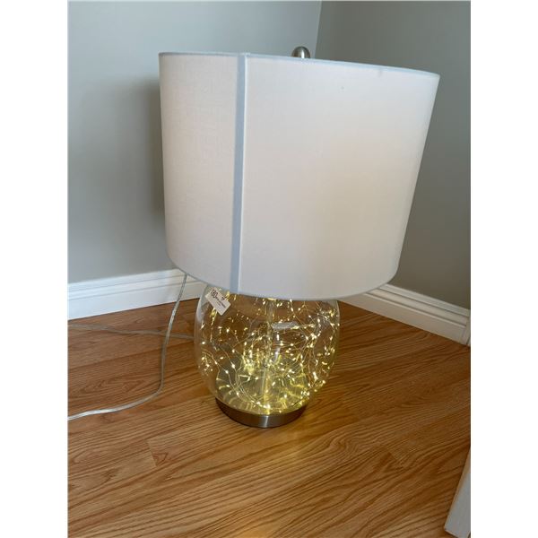 Designer Lamp with Fairy Light Base 25H