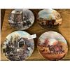 Image 1 : Limited Edition Franklin Mint Collectors Plates - Country Theme - by Georga Jarvis & Hangers!