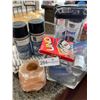 Image 1 : Assortment of leather Care Products, Hand Towels, Salt Rock Candle Holder & More!