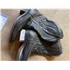 Image 1 : Mens Leather Cowboy Boots - Size: 9