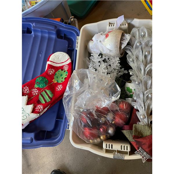 Large Assortment of Christmas Decorations