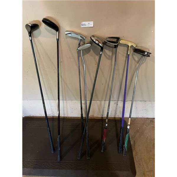 Assortment of Golf Clubs - Brands Like Bullet2, Eyedrive & More!