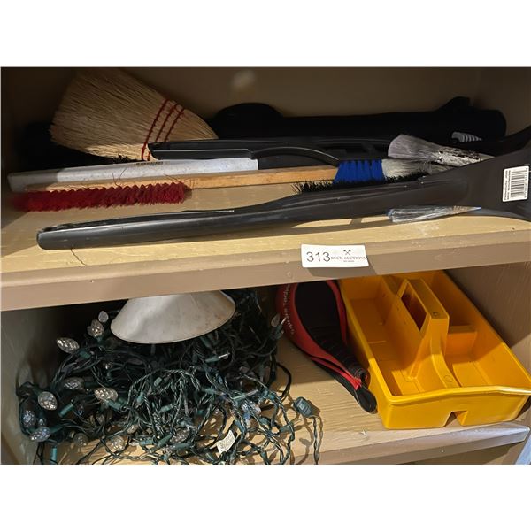 Assortment of Garage Supplies