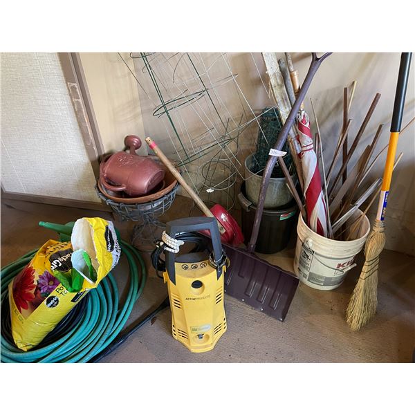 Large Assortment of Garden/House Supplies