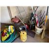 Image 1 : Large Assortment of Garden/House Supplies