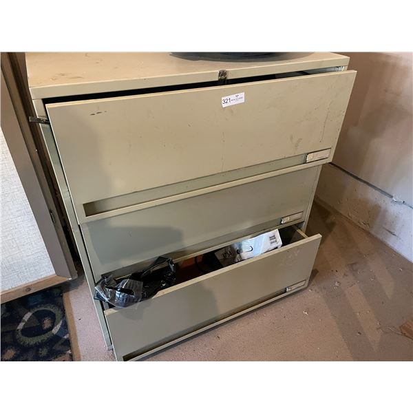 Legal Filing Cabinet - Contents Not Included - In Garage Condition!