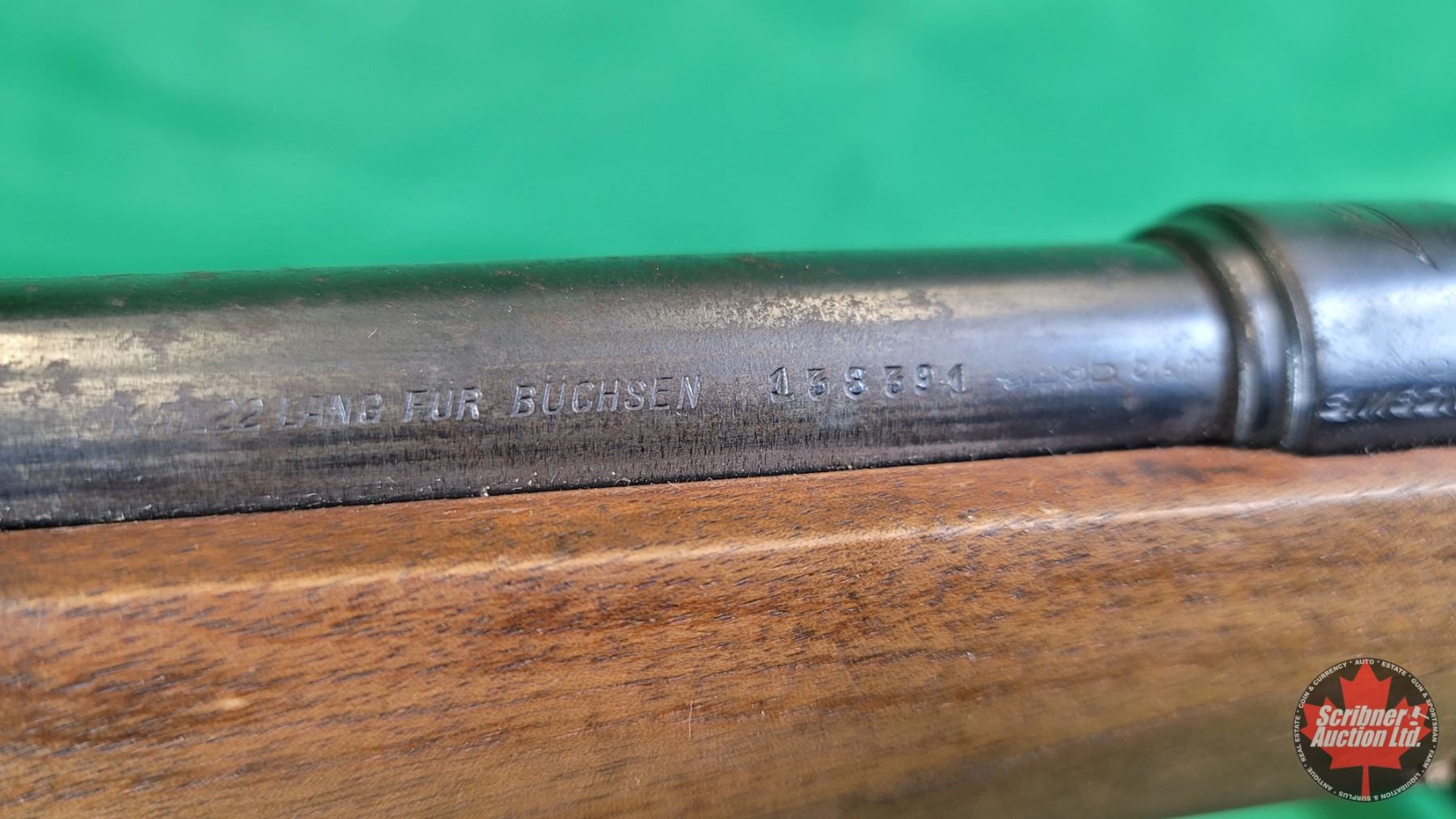 RIFLE: Simsonwerke Suhl Waffen SS Single Shot Training Rifle 22LR Bolt ...