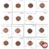 Image 10 : USA One Cent (113 Total) 1930's ; 1940's ; 1950's ; 1960's ; 1970's ; 1980's ; 1990's ; 2000's (See 