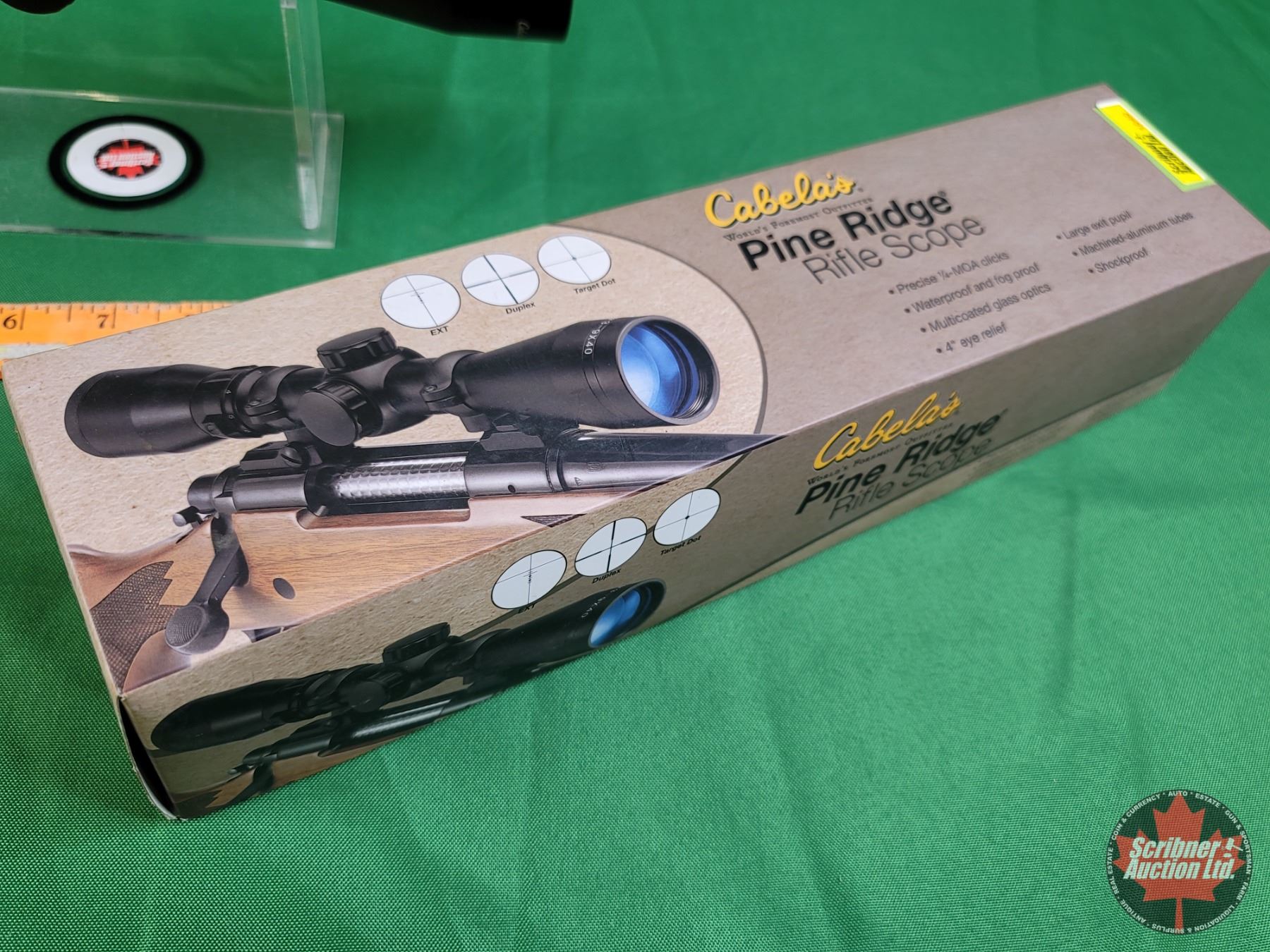 Ridge Scope SCOPE: Cabela's Pine Ridge Rifle Scope 3-9x40 (12-1/2