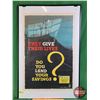 Image 1 : Framed Poster "They Give Their Lives Do You Lend Your Savings?" (Frame Measures: 36"H x 24"W) (SEE P