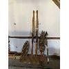 Image 1 : NO RESERVE vintage ski and snowshoes