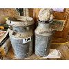 Image 1 : NO RESERVE cream cans