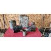 Image 1 : NO RESERVE Vintage gasoline cans and 2 vintage lunch boxes