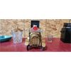 Image 2 : NO RESERVE Collection of serving trays Ford music box Whiskey holder