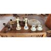 Image 2 : NO RESERVE Vintage lamps and chandelier 