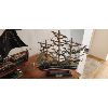 Image 3 : NO RESERVE Collection of 3 sailboats and 1 steamboat 