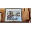 Image 1 : NO RESERVE Framed Duck photo  2 ft by 2 ft engraved with 20 yrs Husky Oil 