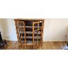 Image 2 : NO RESERVE China cabinet with side glass.  51"H  50" W
