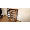 Image 3 : NO RESERVE China cabinet with side glass.  51"H  50" W
