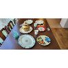 Image 2 : NO RESERVE Collection of serving plates, cookie jar, commemorative plate visit from Pope John Paul