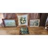 Image 1 : NO RESERVE Collection of 4 framed pictures 