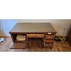 Image 2 : NO RESERVE Vintage 5 compartment desk