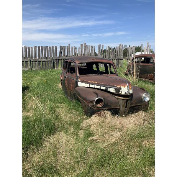 NO RESERVE 1941 FORD 4 DOOR