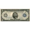 Image 1 : 1914 $5 Federal Reserve Bank Note