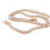 Image 3 : 14K Tennis Necklace 16.45 ctw of Diamonds