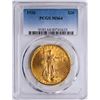 Image 1 : 1926 $20 St. Gaudens Double Eagle Gold Coin PCGS MS64