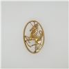 Image 1 : Rare Vintage Gold Unicorn Brooch