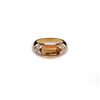 Image 1 : 18k Yellow Gold Citrine & Diamond Ring