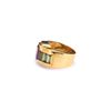 Image 3 : Unusual 18k Yellow Gold & Tourmaline Ring