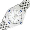 Image 1 : Rolex Sapphire Quickset White Index Diamond Sapphire Datejust Wristwatch