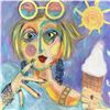 Image 1 : Susan Manders ORIGINAL "We All Scream for Ice Cream"