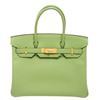 Image 1 : Hermes Vert Cirqe Epsom Birkin 30