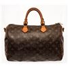 Louis Vuitton Brown Monogram Canvas Speedy Bandouliere 35 Satchel Bag