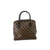 Image 1 : Louis Vuitton Damier Ebene Canvas Leather Brera Handbag