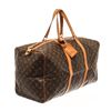 Image 2 : Louis Vuitton Monogram Canvas Leather Sac Souple 55 cm Duffle Bag