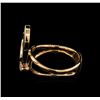 Image 3 : 0.61 ctw Diamond Ring - 14KT Rose Gold