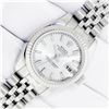 Image 2 : Rolex Stainless Sapphire Quickset 26MM Silver Index Datejust Wristwatch