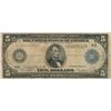 Image 1 : 1914 $5 Federal Reserve Bank Note