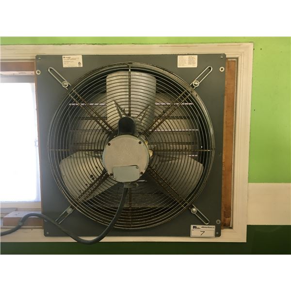 2 LARGE WINDOW FANS