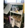 Image 2 : 2 PLASTIC SHELF UNITS & ASSORTED CONTENTS