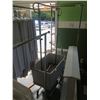Image 4 : GROUP OF 7 ASSORTED COMMERCIAL LAUNDRY/DRY CLEANING ROLLING RACKS & BIN WITH WEIGH SCALE