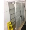 Image 2 : METAL & PLEXIGLASS CABINET-APPROX. 5FT X 5FT AND BULLETIN BOARD