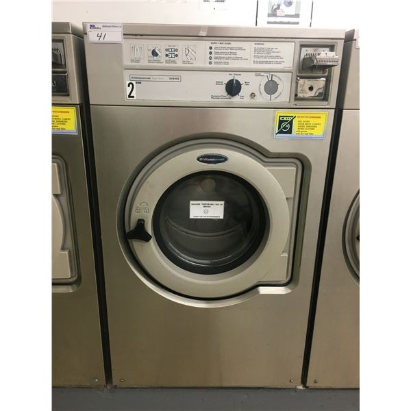 WASCOMAT SUPER SENIOR W640 COIN OPERATED COMMERCIAL WASHING MACHINE #2 (S/S FRONT)