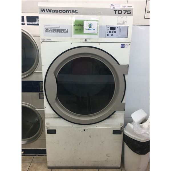 WASCOMAT TD75 LARGE CAPACITY COMMERCIAL DRYER